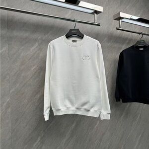 Dior Men's White Crewneck Sweater